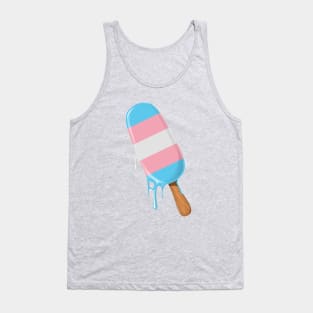 Transgender Pride Ice-Cream LGBT Trans Flag Trans Pride Tank Top